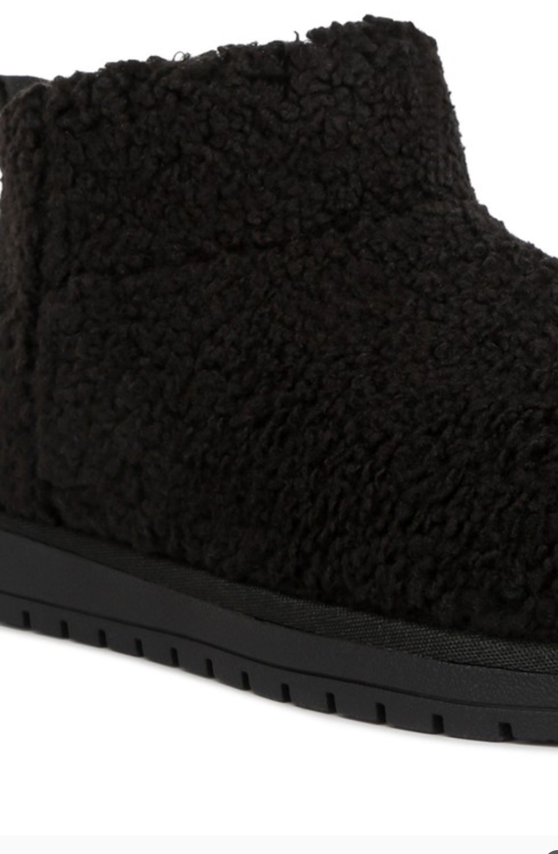 Fleece Ankle Boots