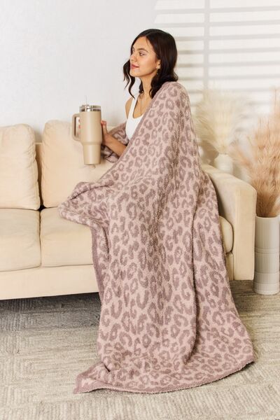 Cuddley Leopard Decorative Throw Blanket