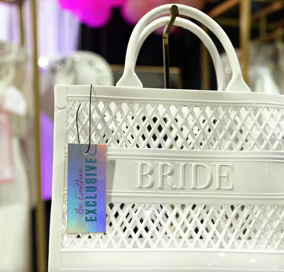 BRIDE - Embossed Jelly Tote